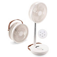 Hordozható ventilátor, fehér