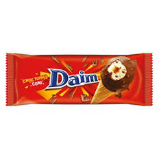Tölcséres jégkrém, Daim, 100 ml