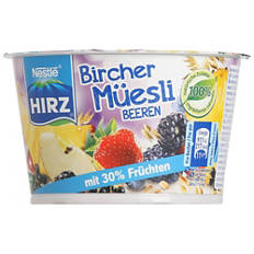 Birchermüesli, frutti di bosco