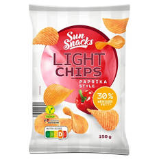 Light Chips 150 g, Paprika
