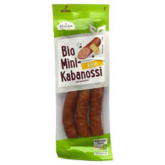 Bio-Kabanos 150 g, Käse Mini
