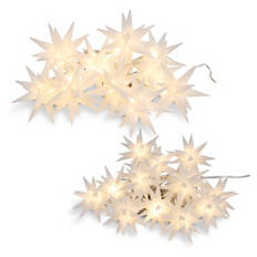 Catena di stelle luminose 3D a LED