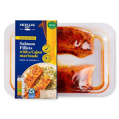 Salmon Fillets with a Cajun Marinade