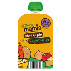 Organic Cheesy Pie With Vegetables