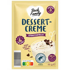 Crème dessert, stracciatella