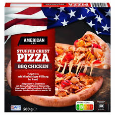 Pizza Stuffed Crust 485 g, BBQ Chicken