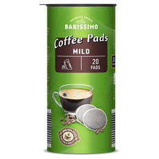 Kaffeepads 20 Stück, Milde Bohne
