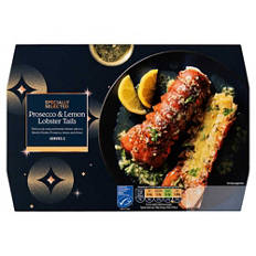 Lemon & Prosecco Lobster Tails