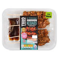 Teriyaki Chicken Thigh Kebab