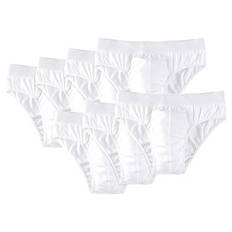 Herren Taillenslips, Weiß, M
