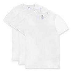 T-shirts pour hommes, 3 pièces, blanc, M