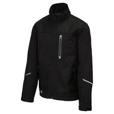 Herren Softshell-Arbeitsjacke, Schwarz, M 48/50