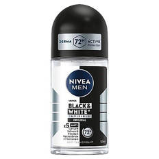 Deo Roll-on 50 ml, Men Black & White Invisible