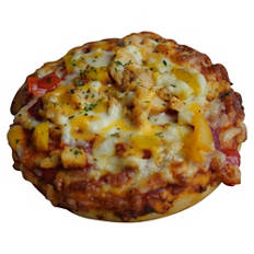 Mini pizza, BBQ