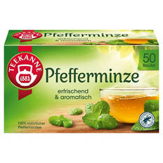Kräuter- oder Früchtetee 112,5 g, Pfefferminze