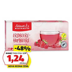 Sadni čaj, jagoda-malina