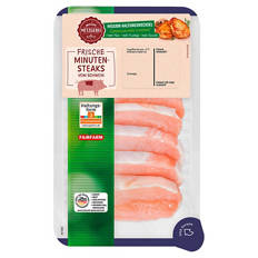 Schweine Minutensteaks 400 g