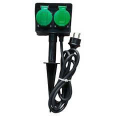 Außensteckdosen Sortiment, Erdspieß