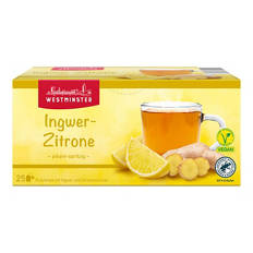 Bio-Ingwer Tee Mix 43,75 g, Ingwer-Zitrone