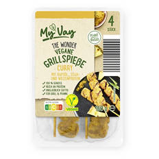 Grillspieße Curry 160 g