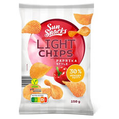 Light Chips 150 g, Paprika