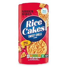 Sweet Chilli Flavoured Rice Cakes