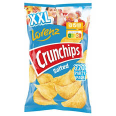 Crunchips XXL 220 g, Gesalzen