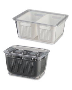 Fridge Storage with Colander