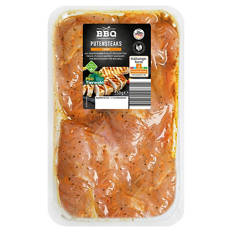 Putensteak mariniert 550 g, Curry