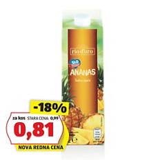 Sadna pijača, ananas