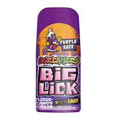 Back to School Retro Süßigkeiten, Sour Big Lick Purple Razz