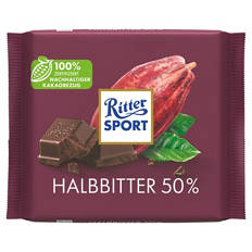 Schokolade Bunte Vielfalt, Halbbitter