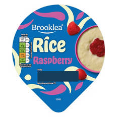 Raspberry Rice Pudding