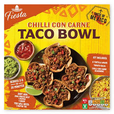 Chilli Con Carne Taco Bowl