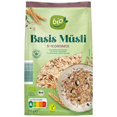 Muesli de base, mélange aux 5 céréales
