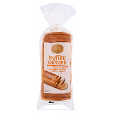 Brioche geschnitten