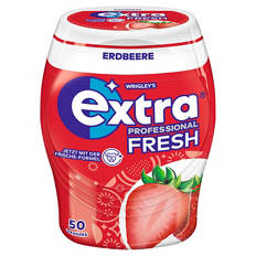 Extra Professional Fresh Kaugummi, Dose 70 g, Erdbeere