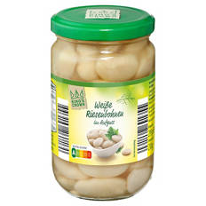 weiße Riesenbohnen im Glas 210 g, im Aufguss