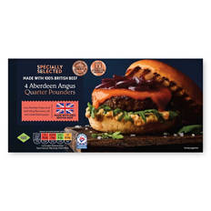 Aberdeen Angus Quarter Pounders 4 Pack