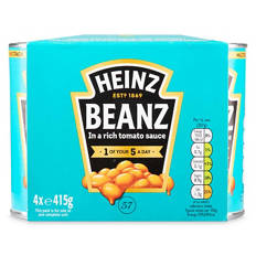 Beanz in a Rich Tomato Sauce 4 Pack