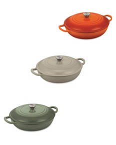 Cast Iron Shallow Casserole Dish