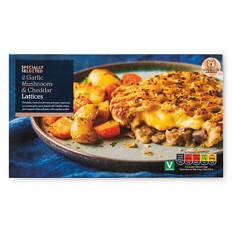Garlic Mushroom & Cheddar Lattices 2 Pack