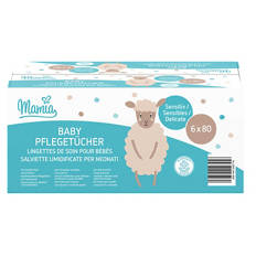 Baby Pflegetücher 6er Box Sensitiv