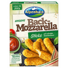 Back-Käse 200 g, Mozzarella Sticks