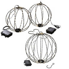 Bocce scintillanti a LED