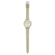Metallic Armbanduhr, beige, 36 MM