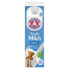 Bärenmarke frische Milch 1,8% 1L