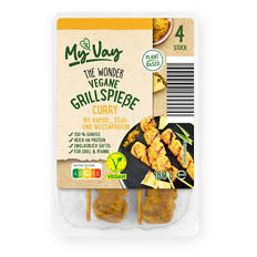 Grillspieße Curry 160 g