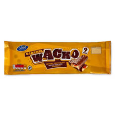 Caramel Wacko Biscuit Bars 9 Pack