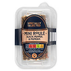 Black Pepper & Paprika Mini Roule Cheese